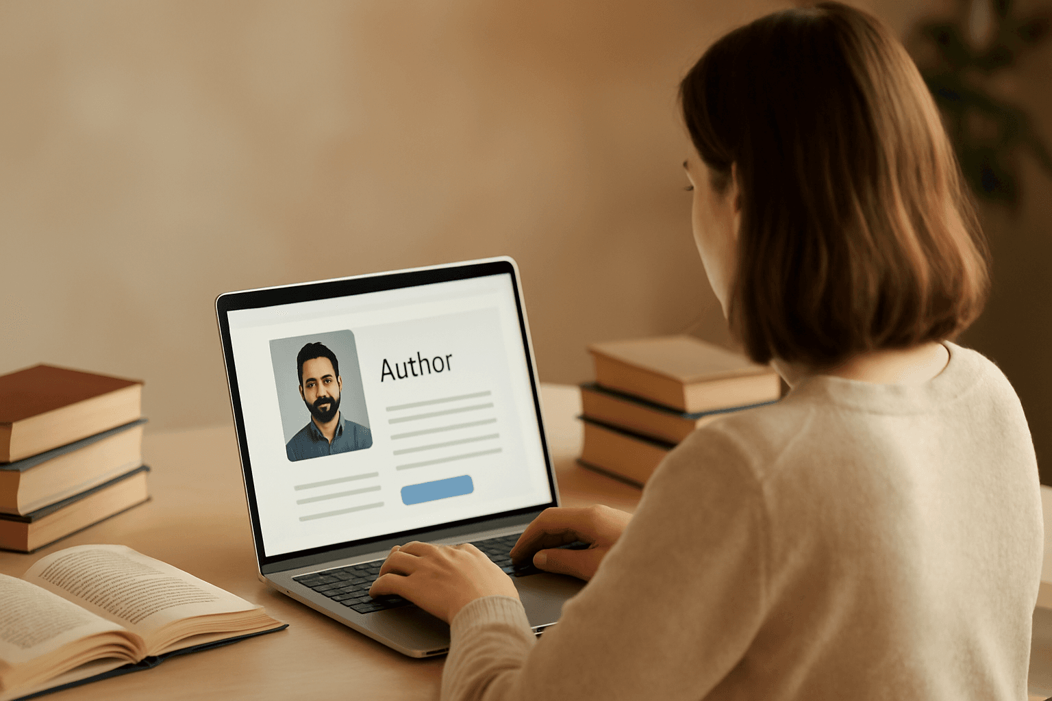 Página Web de Autores y Escritores que refuerza su marca personal